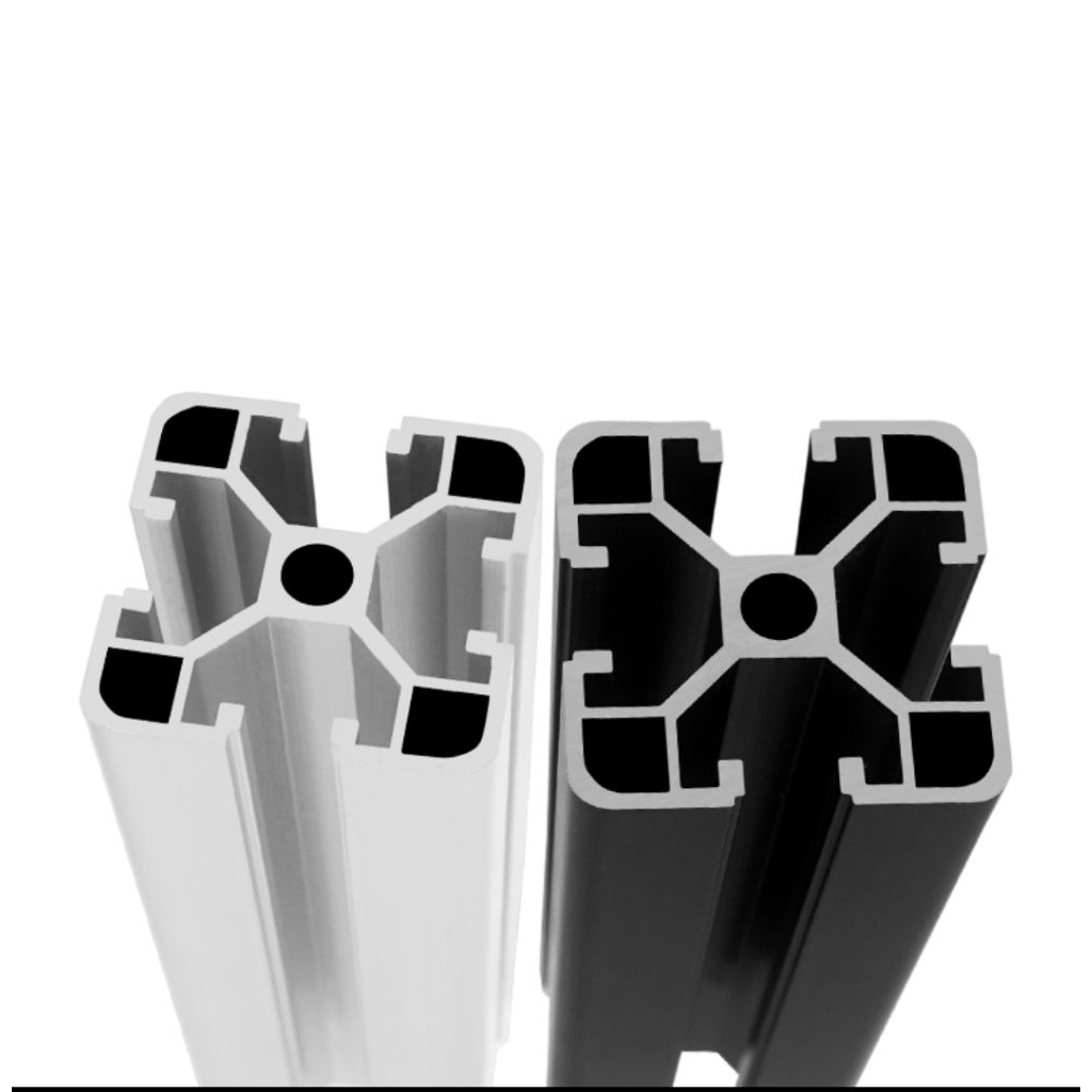 Nhôm Định Hình 4040 Trắng, 4040 Đen Tiêu Chuẩn EU Kích Thước 1 Mét, 2 Mét.