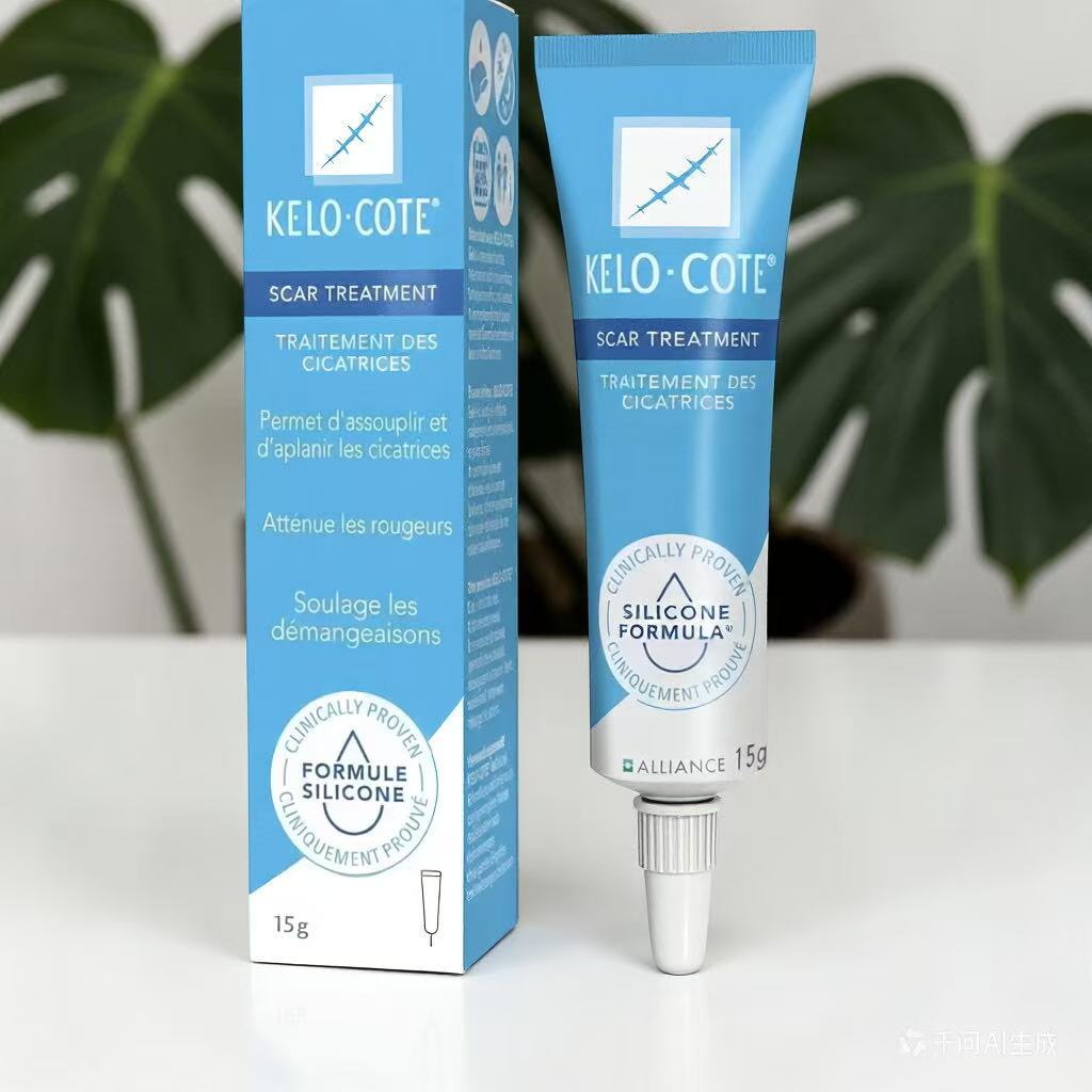 Kem giảm sẹo Kelo Cote giảm sẹo lồi, sẹo phẫu thuật, sẹo lâu năm Kelo-Cote Silicone Scar Gel 15g