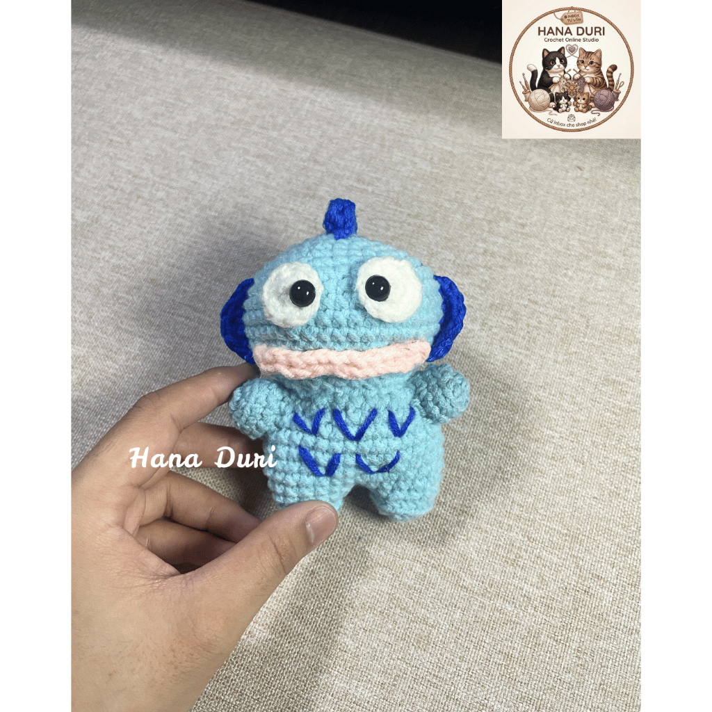 Hangydon len - Hana Duri - Handmade - Móc khoá len