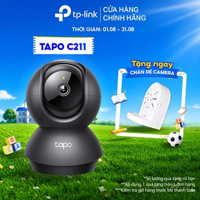 Camera Wifi Trong Nhà TP-Link Tapo C211 Độ Phân Giải 3MP 2K UHD Quay/Quét 360°