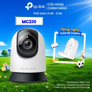 Camera Wi-Fi An Ninh Trong Nhà Mercusys MC230 3K | Hình Ảnh Sắc Nét, Thu Phóng 13.5x