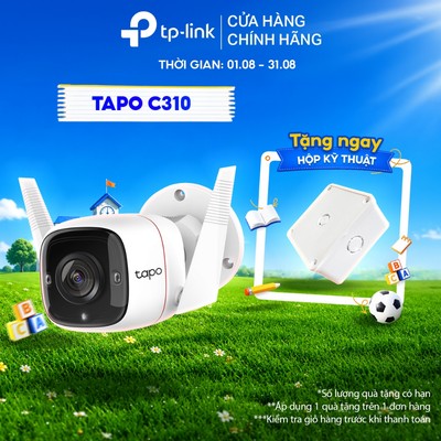 Camera An Ninh Ngoài Trời TP-Link Tapo C310 / C320WS / C120 | Độ Phân Giải 2K, Nhìn Đêm, Chống Nước
