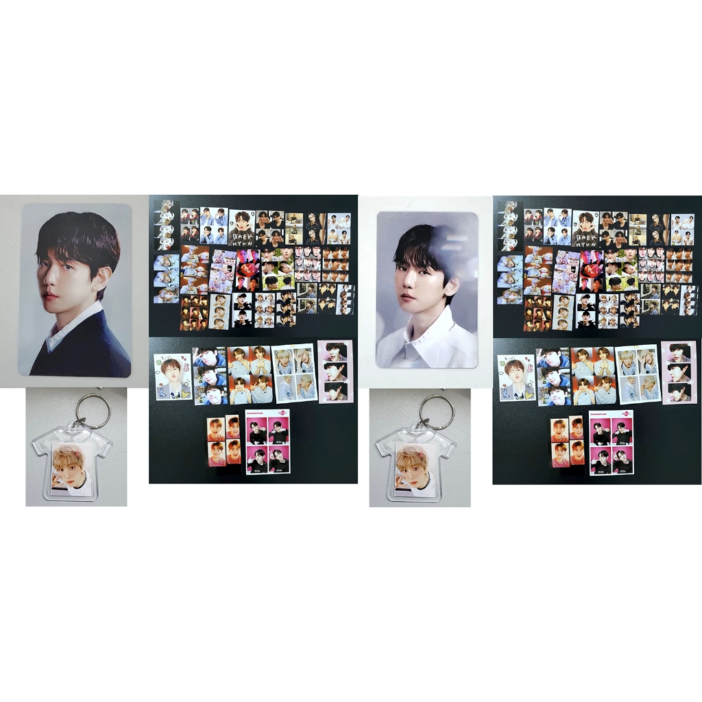(nhiều quà) Card Baekhyun off, Card Exo off, Card Baekhyun Asia Tour 2024