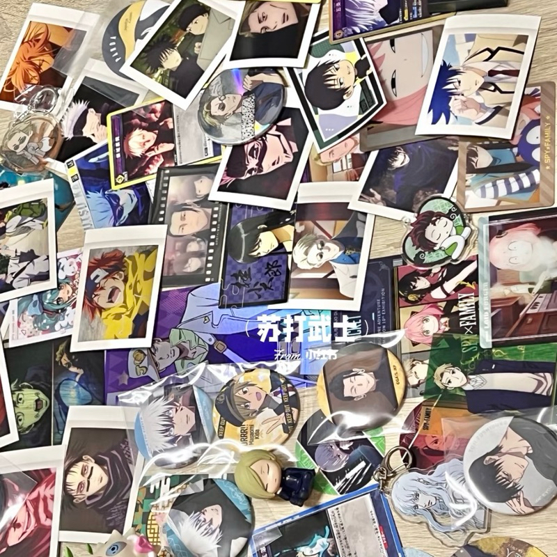 [HÀNG OFF] Photocard anime manga nhiều bộ v3 goods card Ouran high school host club Blue Lock Jujuts