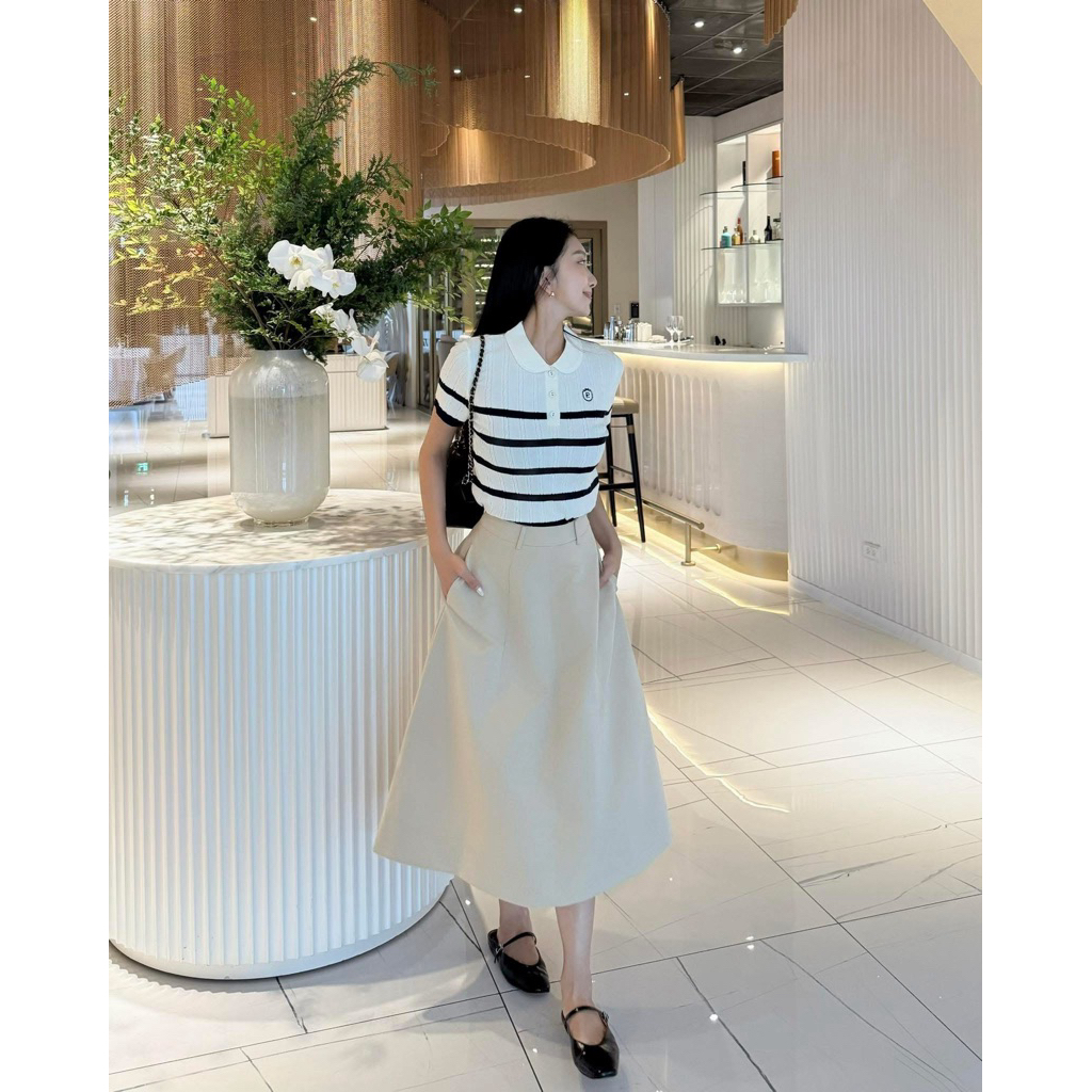[Pass/Thanh lý] JOIE DES ROSES (Đọc kỹ mô tả) - JOIE DES ROSES - Set PARTIE TOP và JANI SKIRT