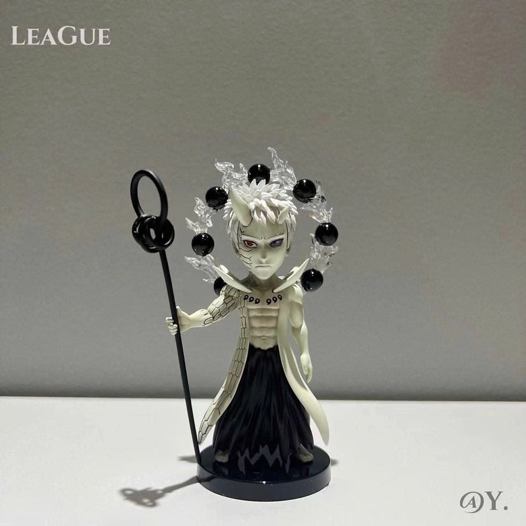 Mô hình Resin WCF chính hãng League Studio Naruto Shippuden Uchiha Obito Trạng Thái Lục Đạo