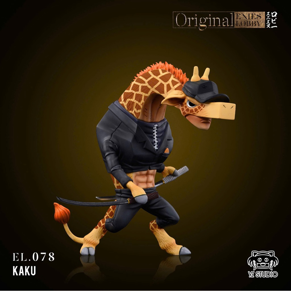 Mô hình Resin WCF chính hãng Yz Studio One Piece Enies Lobby Arc EL078 Đặc Vụ CP9 Kaku Hươu Cao Cổ