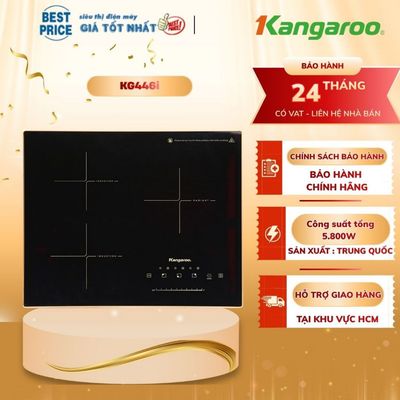 Bếp từ hồng ngoại 3 vùng nấu âm Kangaroo KG446i 5800W