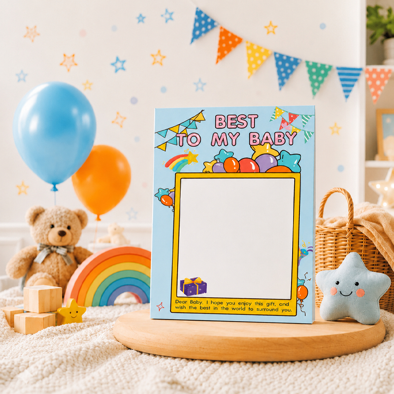 Thiệp chúc mừng,BEST WISHES dày cứng cáp
