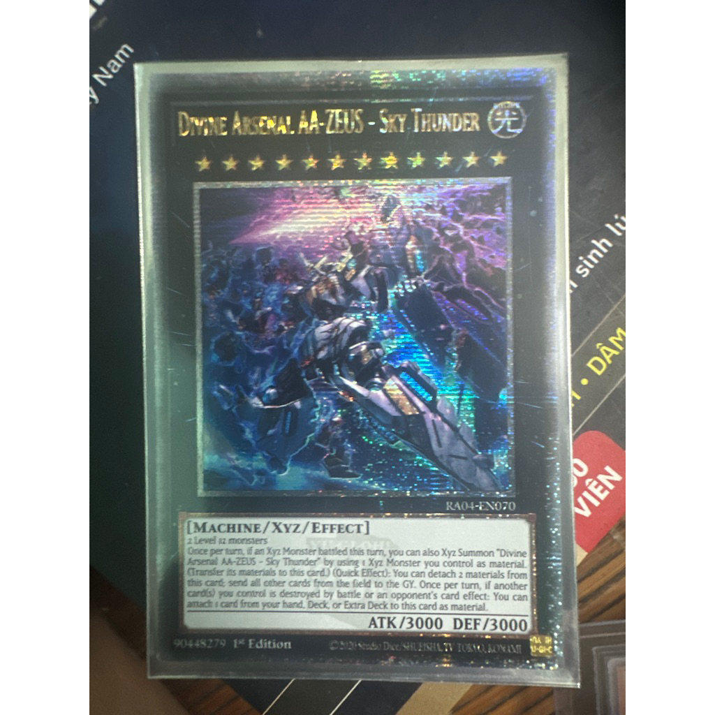 bài yugioh: divine arsenal zeus