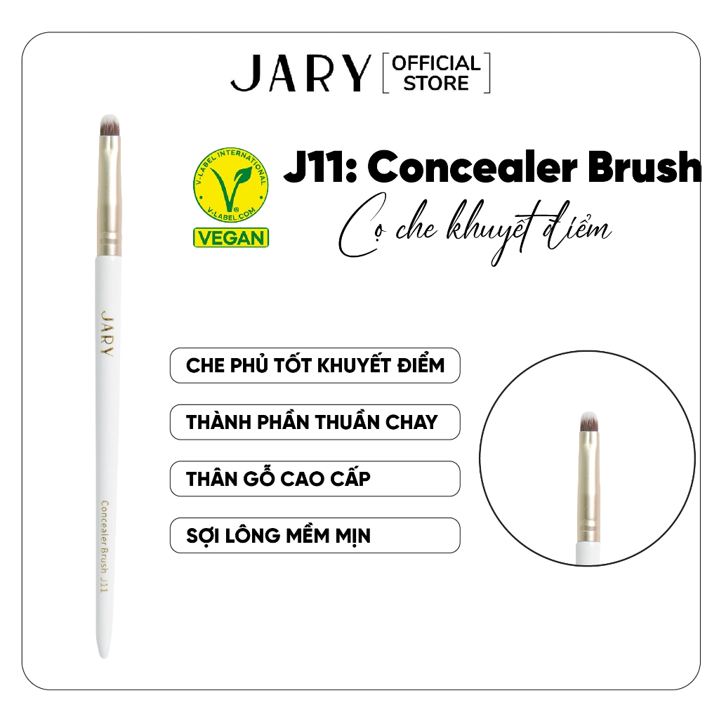 Cọ Che Khuyết Điểm Jary Concealer Brush - J11