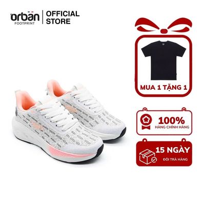 Giày Thể Thao Nữ Cao Cấp URBAN FOOTPRINT TL2603 - 2 Màu - Đen - Ghi