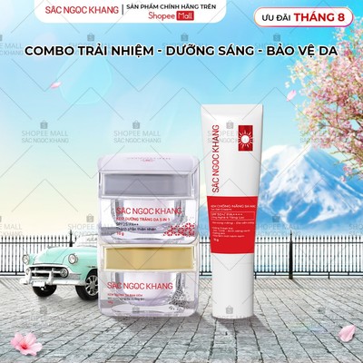 Combo Chống Nắng Dưỡng Da: Kem Chống Nắng Sa Mạc 15g + Kem Dưỡng Ngày Đêm 10g - Hỗ Trợ Dưỡng Ẩm, Dưỡng Sáng, Bảo Vệ Da