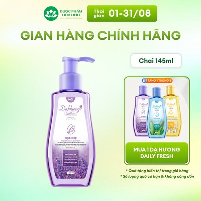 Dung dịch vệ sinh Dạ Hương Daily Fresh Dịu nhẹ - Phù hợp cho DA NHẠY CẢM 145ml