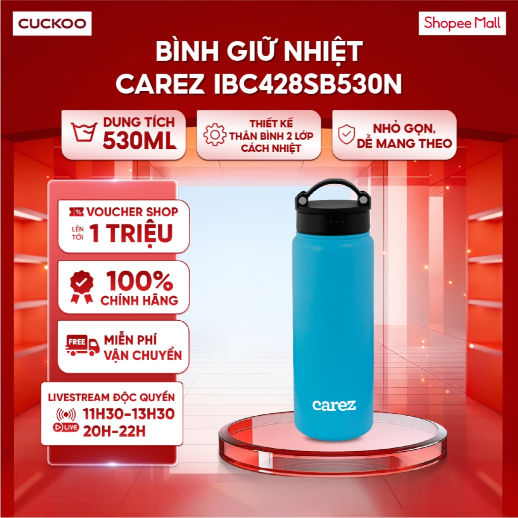 Bình giữ nhiệt Carez IBC428SB530N 530ml