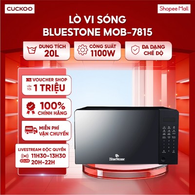 Lò Vi Sóng BlueStone MOB-7815 20 Lít - Công suất 1100W