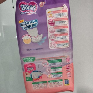 Miếng lót sơ sinh Bobby NB1-108miếng cho trẻ dưới 1tháng