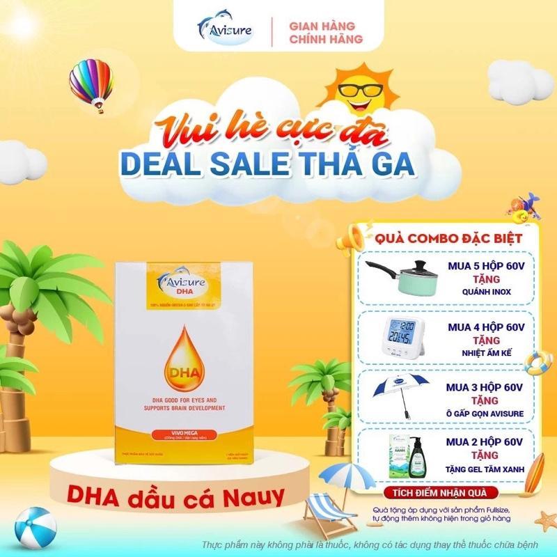 DHA cho bà bầu Avisure bổ sung DHA EPA cho bà bầu và sau sinh