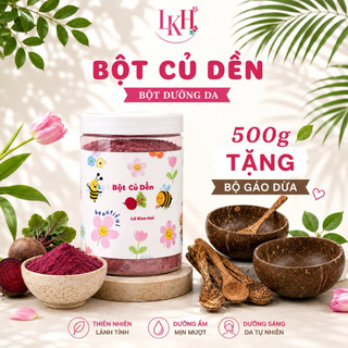 Bột Củ Dền 500G Dưỡng Trắng Da Nhả Nắng