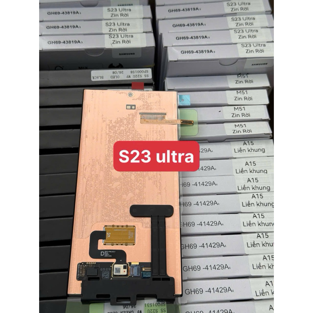 Màn hình Samsung S23 Ultra new rời