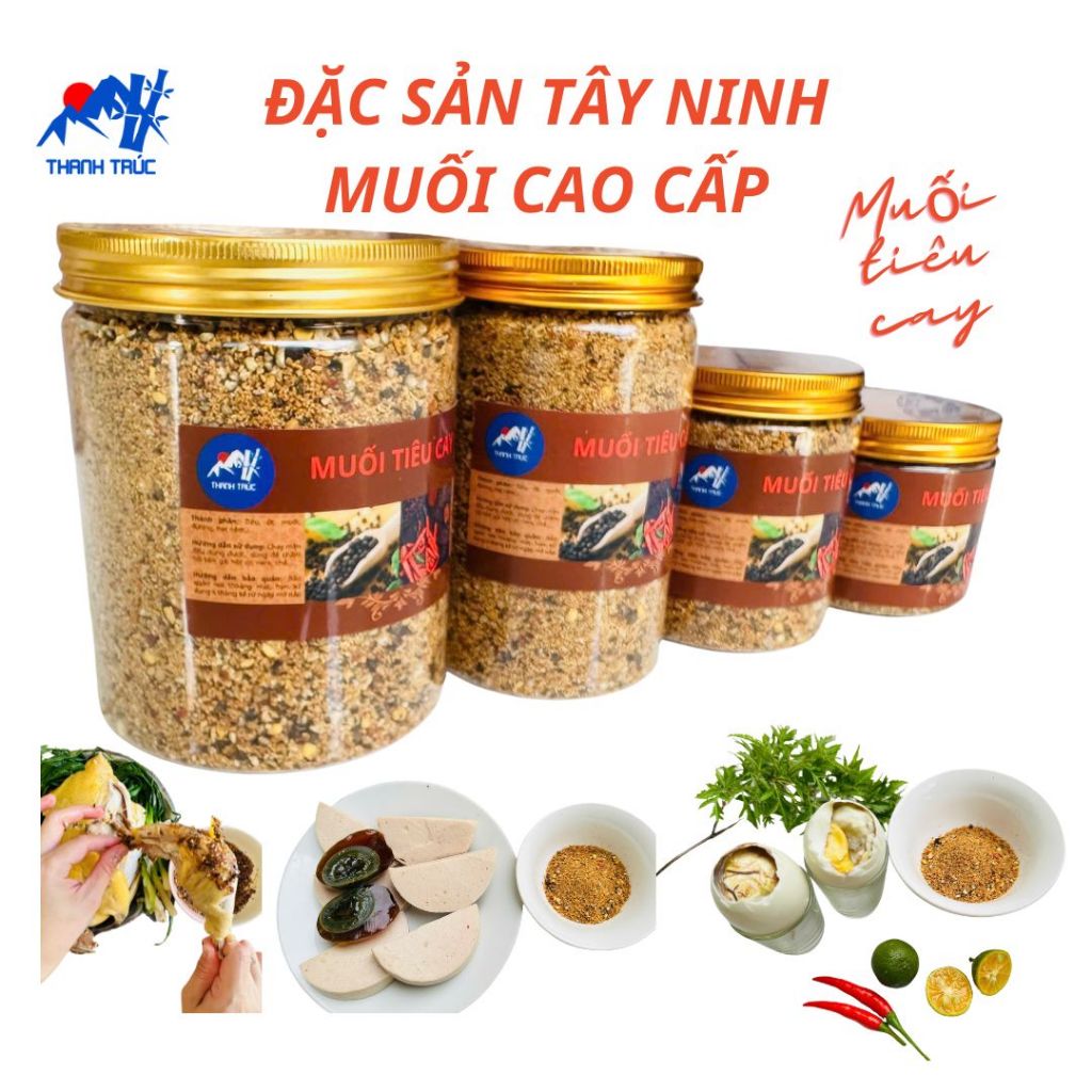Muối Tiêu Ớt Siêu Cay - Đặc Sản Tây Ninh (500gr)