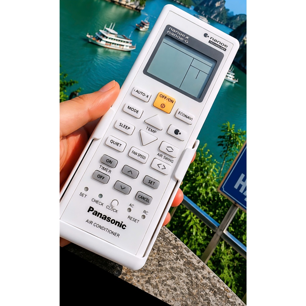Remote Máy Lạnh Panasonic Inverter iAUTO-X Nanoe-X Thay Thế Chính Xác