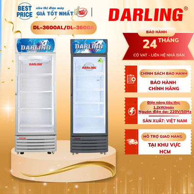 TỦ MÁT 1 CÁNH DARLING 380L DL-3600A/AL