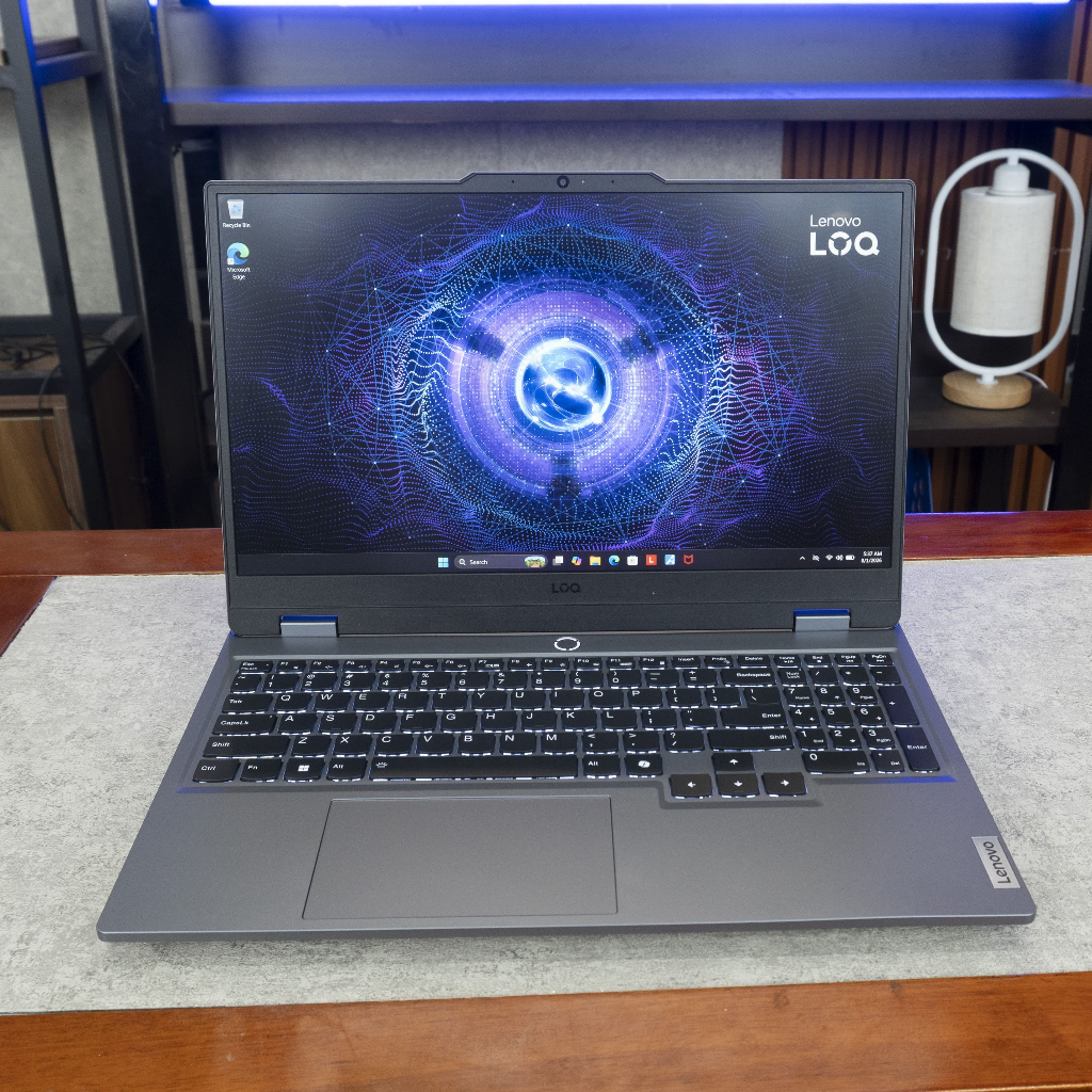 Lenovo LOQ 15IAX9 i5 12450HX/16GB/512GB/6GB RTX3050/15.6"F/144Hz/Win11/(83GS000JVN)/Xám Used 95%