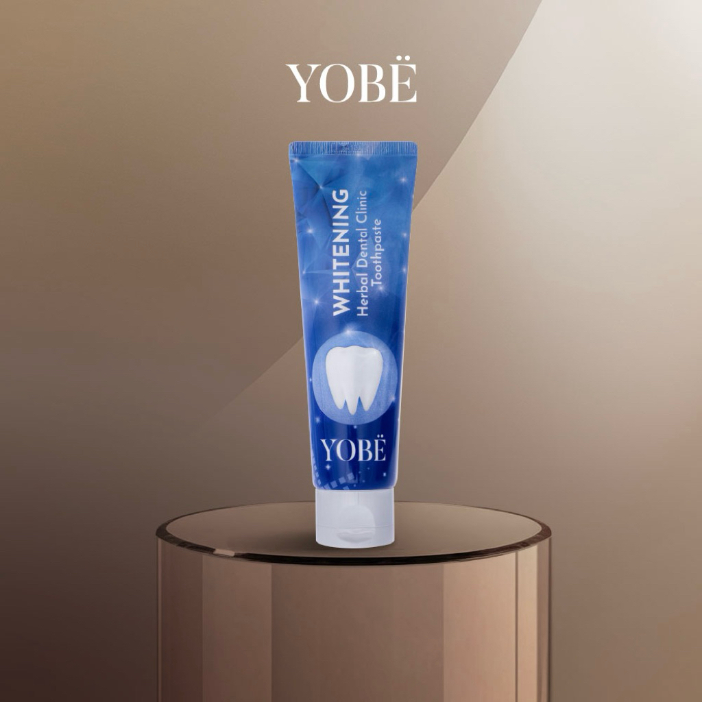 [CHÍNH HÃNG] Kem Đánh Răng Trắng Răng Thảo Dược Nha Khoa YOBE Whitening Herbal Dental Clinic Toothpa