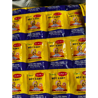 (Sỉ 100 gói) Bột cà ri Ấn Độ 3,5gr, mẫu mã mới