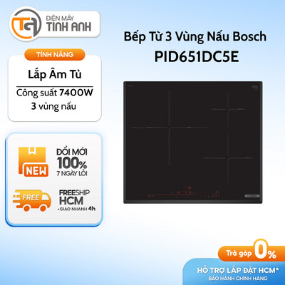 Bếp Từ Bosch Series 8 PID651DC5E