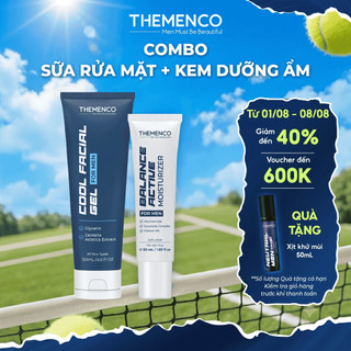 Combo Hỗ Trợ Sáng Da & Kiềm Dầu Balance Active Moisturizer 50ml + SRM Cool Facial Gel 120ml - (Tặng xịt giảm mùi Hunter)