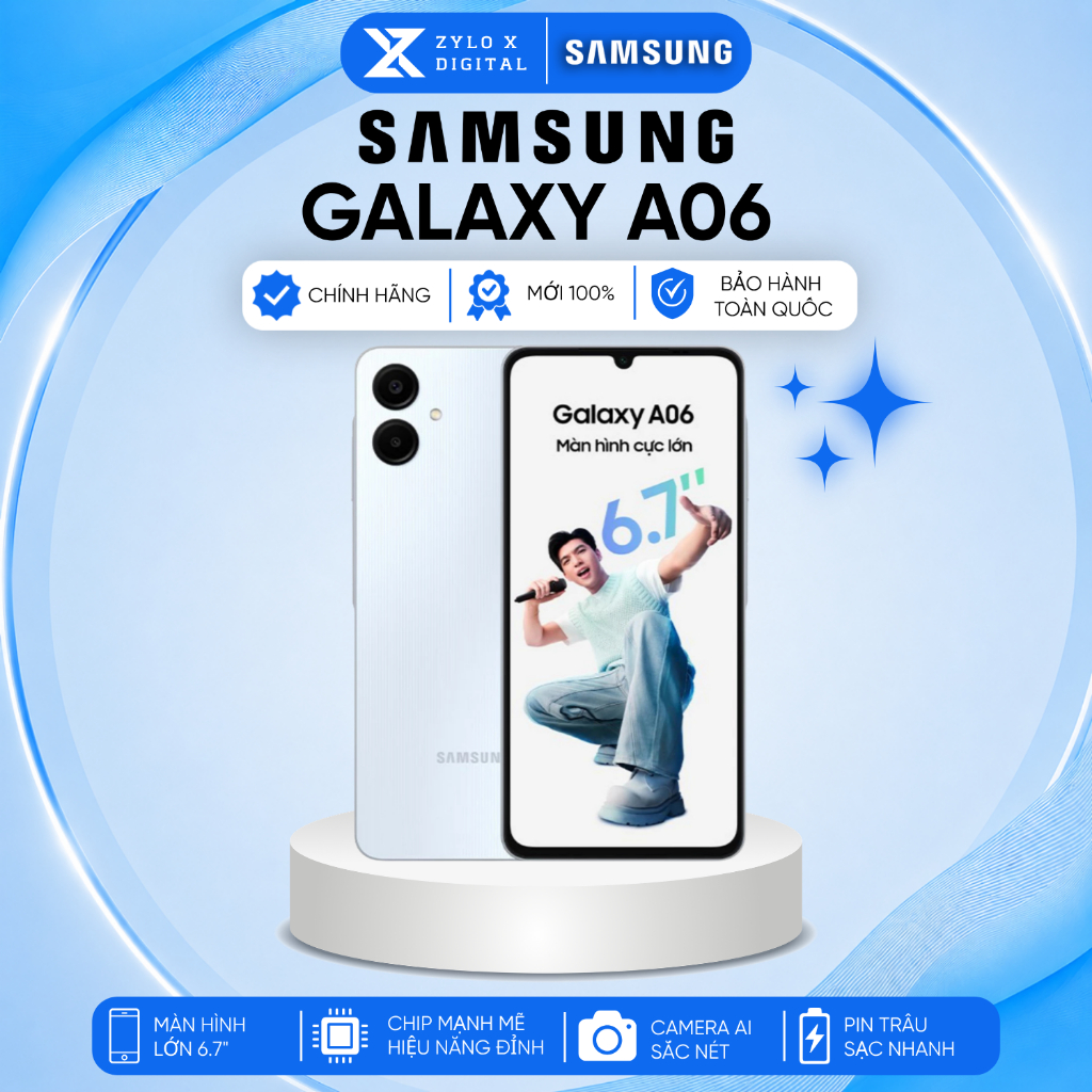 Điện Thoại Samsung Galaxy A06 5G 4GB/128GB