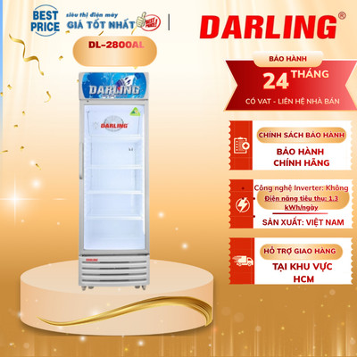 Tủ mát Darling 280 lít DL-2800AL