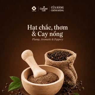 [NEW] Tiêu Đen Hữu Cơ L'amant 200g – Hạt Chắc, Thơm, Cay Nồng Tự Nhiên
