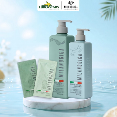 Dầu Gội/Dầu Xả Hương Nước Hoa Milanogica 355ml & 725ml Phục Hồi Hư Tổn & Sạch Gàu Giảm Ngứa - Phủ Bóng Siêu Mềm Mượt