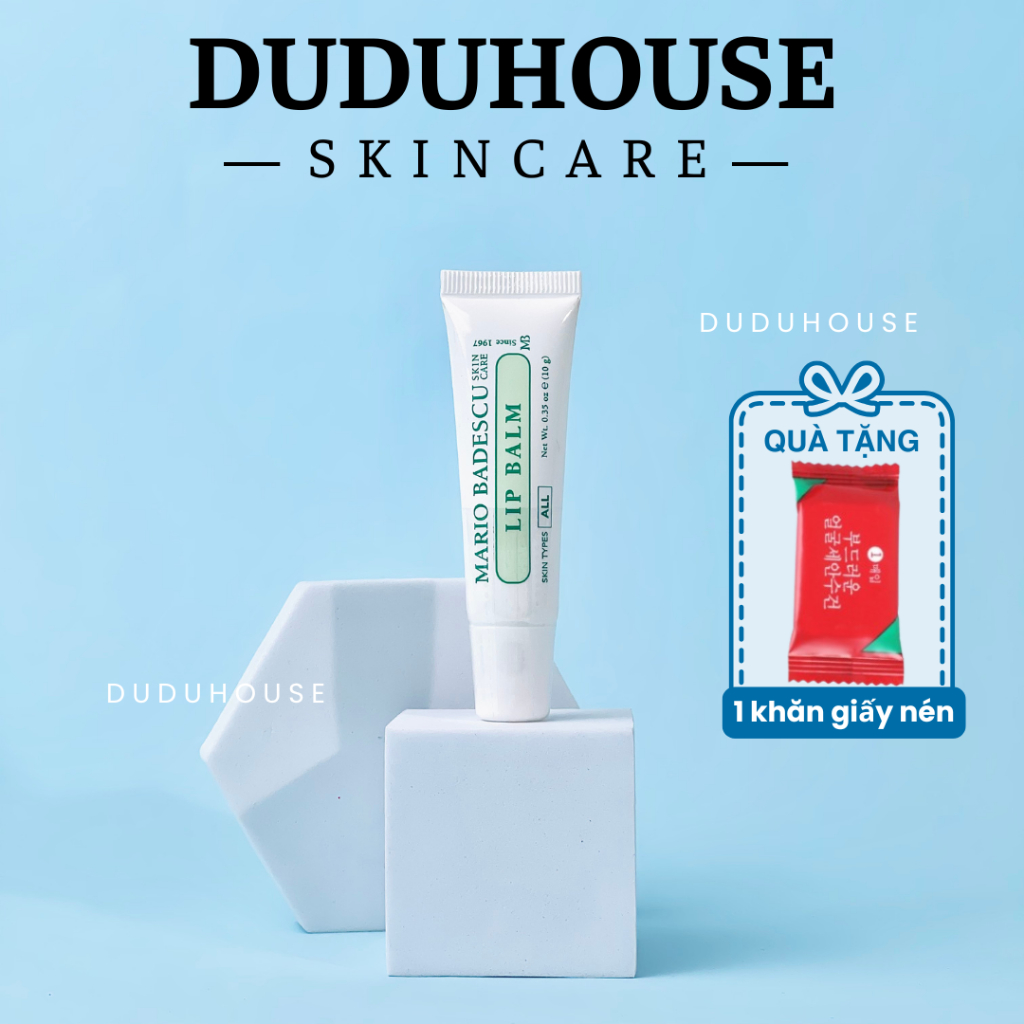 [HÀNG CÔNG TY] Son Dưỡng Môi Mario Không Mùi Duduhouse