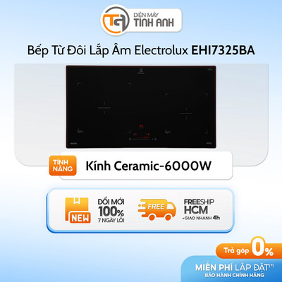 Bếp Từ Đôi Lắp Âm Electrolux EHI7325BA