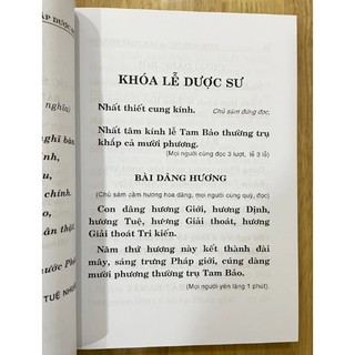Sách - Kinh Dược Sư Và Sám Pháp Dược Sư - Bìa Mềm