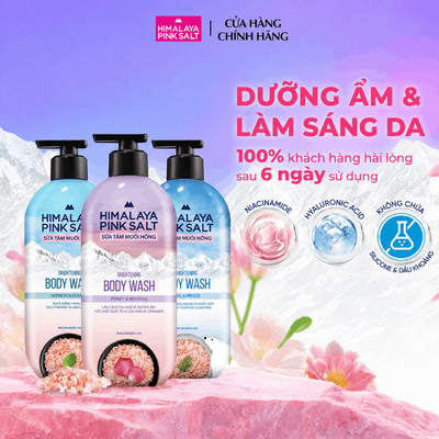 [QUÀ TẶNG KHÔNG BÁN] Sữa tắm muối hồng Himalaya Pink Salt 500g