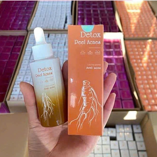 Detox peel acnes  Face Mask Magic skin