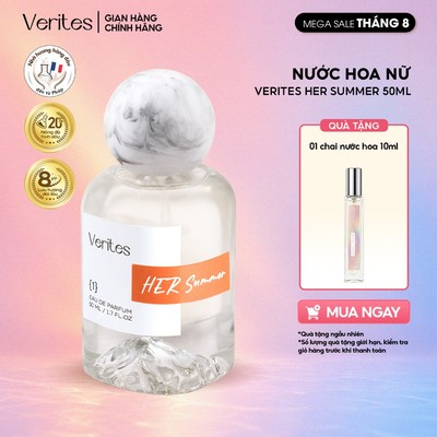 [KOL] Nước Hoa Nữ Verites Her Summer Nữ tính, Dịu dàng, Cuốn hút 50ml