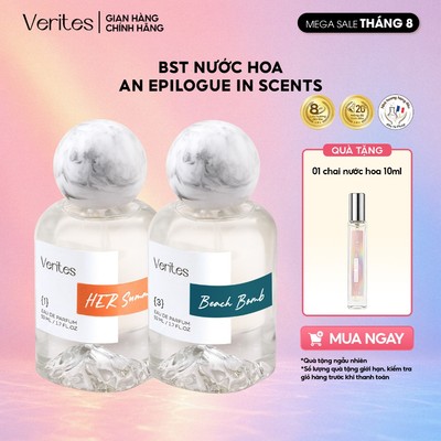 Bộ sưu tập 6 hương nước hoa VERITES The An Epilogue In Scents 50ml
