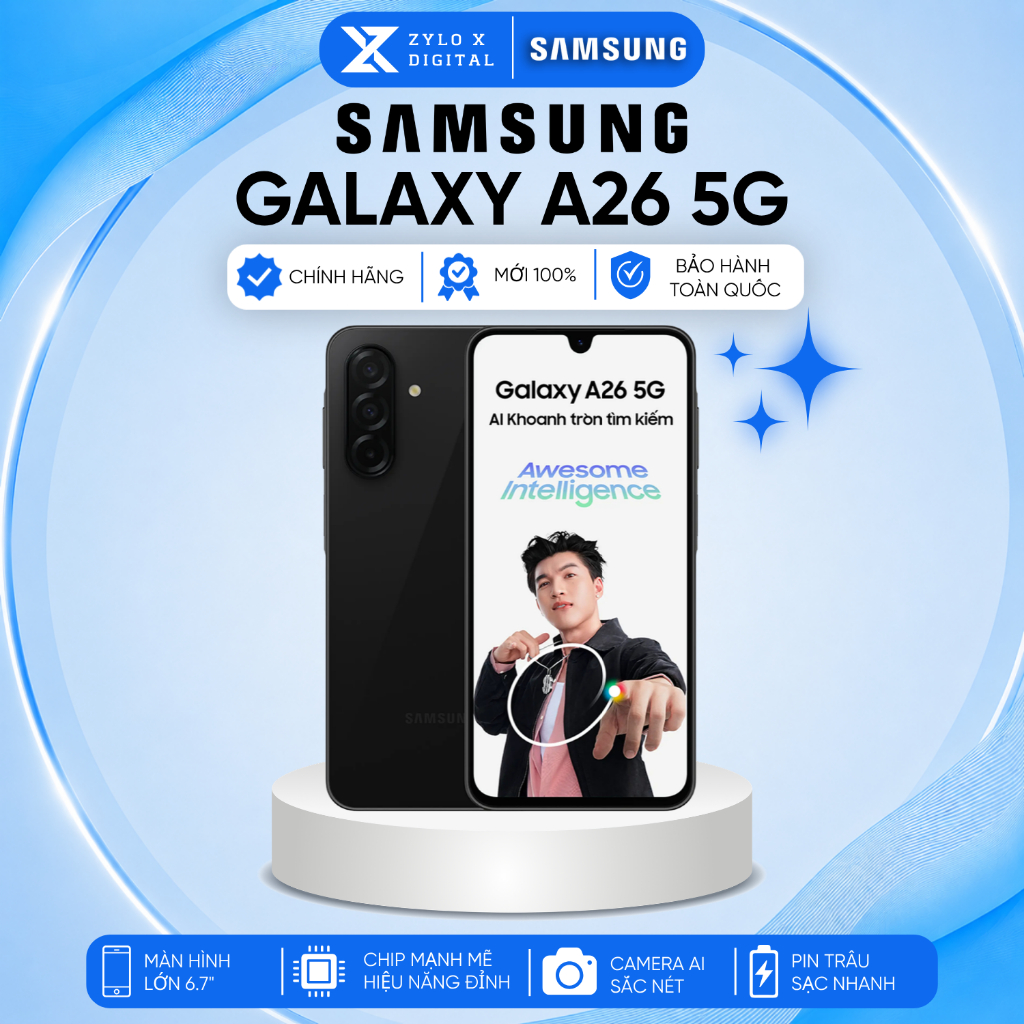 Điện Thoại Samsung Galaxy A26 5G 8GB/128GB