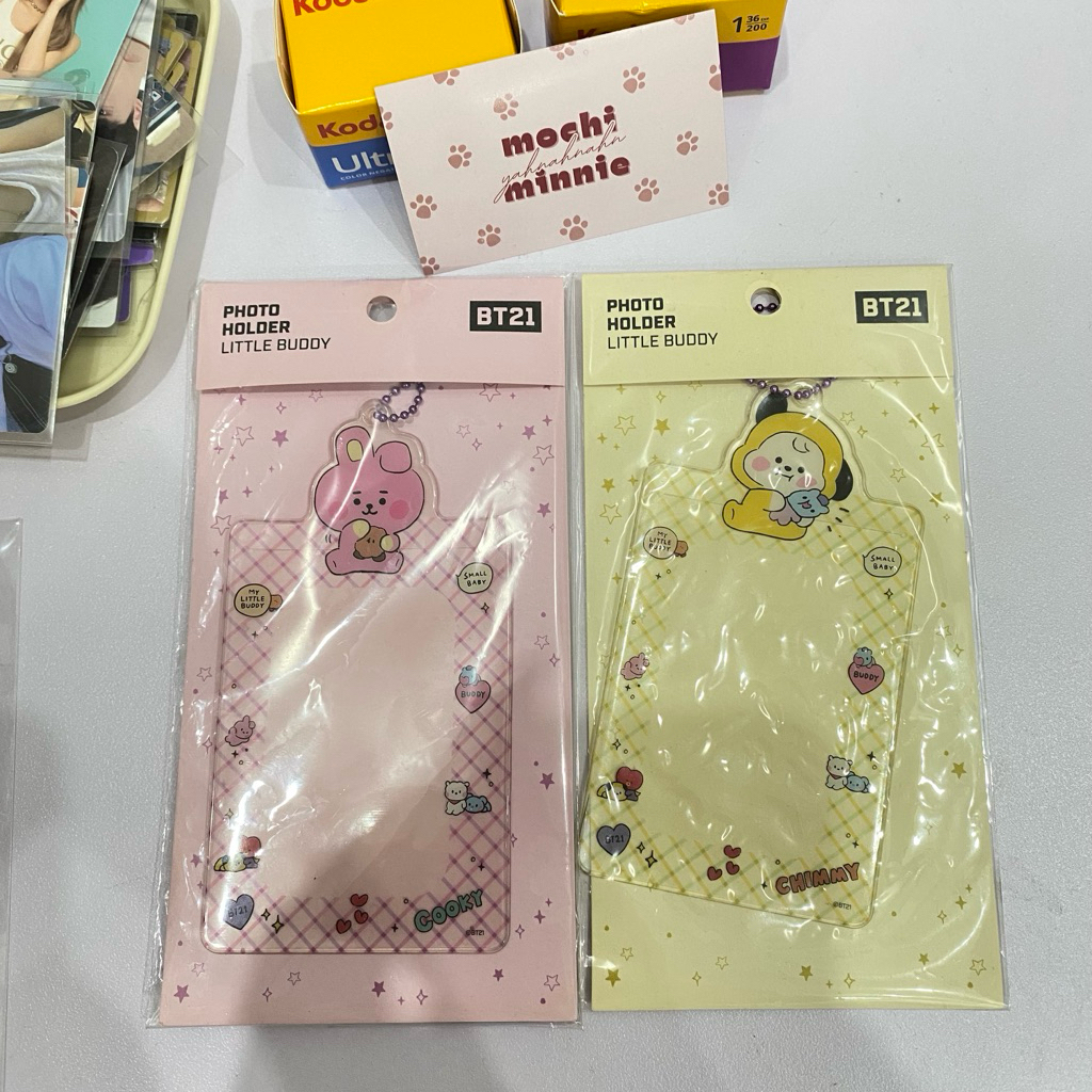 (đọc kĩ mô tả) card holder BT21 Chimmy & Cooky