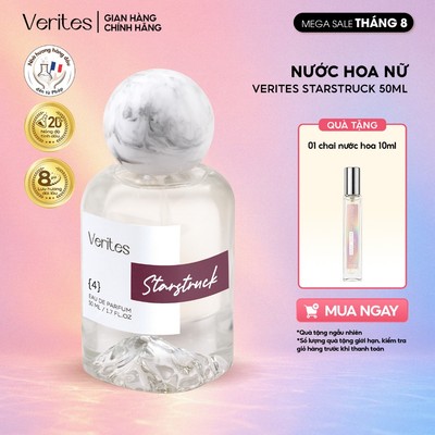 [KOL] Nước Hoa Nữ Verites Starstruck Ngọt ngào, Quyến rũ, Tự tin 50ml