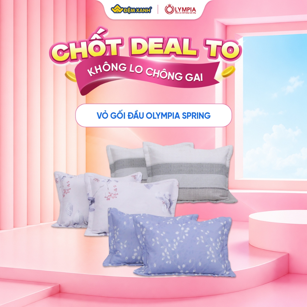 Vỏ gối đầu Olympia Spring