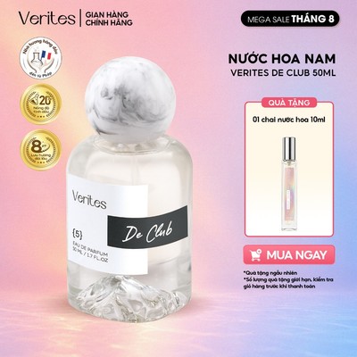 Nước Hoa Nam Verites De Club Cuốn hút, Lịch Lãm, Sang Trọng 50ml