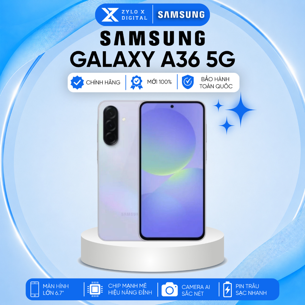 Điện thoại Samsung Galaxy A36 5G 8GB/128GB