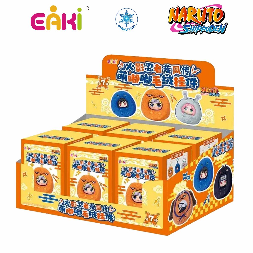 [Full Box] Mô Hình Blind Box Naruto Shippuden Animal Plush KeyChain (EAKI)